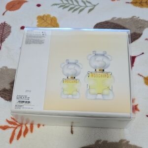 Moschino Toy 2 Bear-Shaped Perfume Set - Yellow and White
